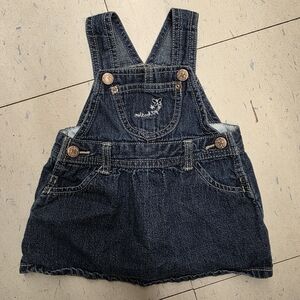 OshKosh B'gosh Blue Denim Overall Dress